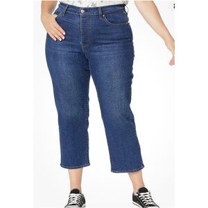 #L116-Levi’s NWT Wedgie Straight High Rise Fit Womens Plus Jeans- Sz 20W